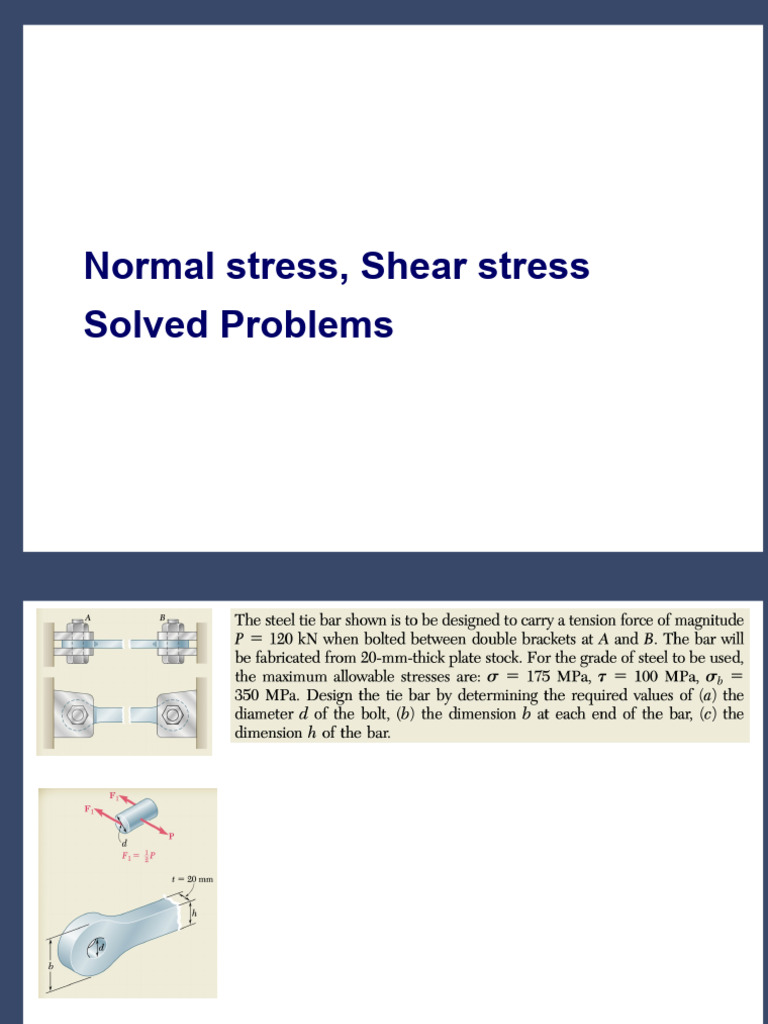 Strength of Materials Week 3 Part 2 Without Calcs | PDF