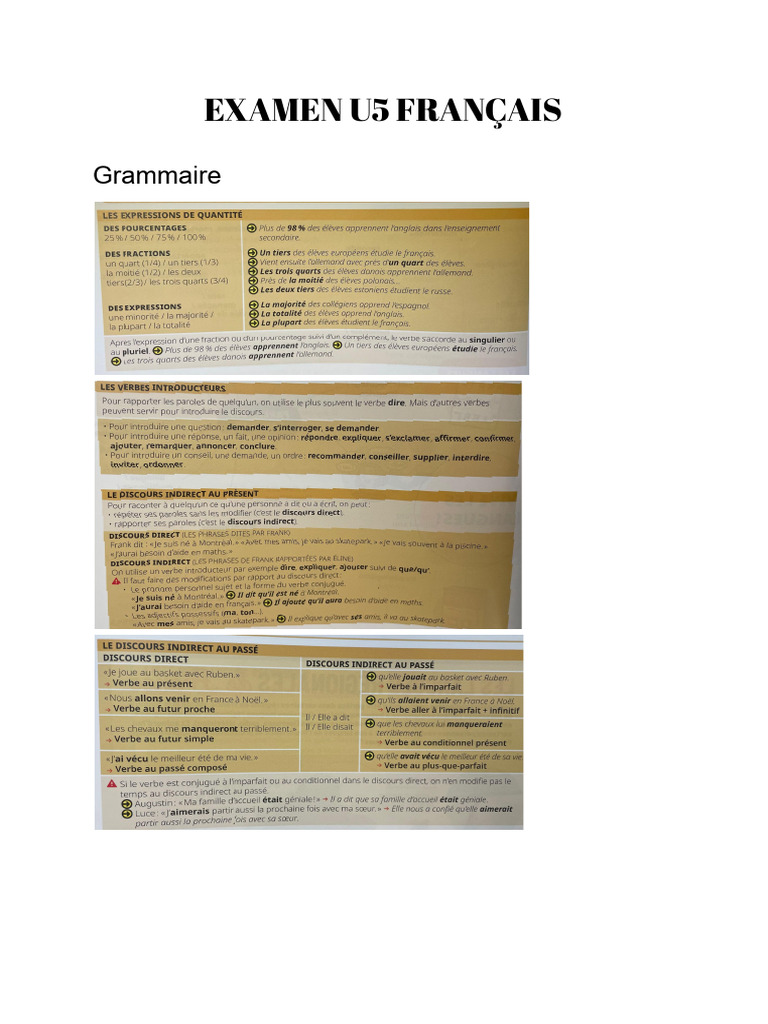 Examen U5 FR | PDF