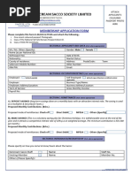 Membership Variation Form | PDF
