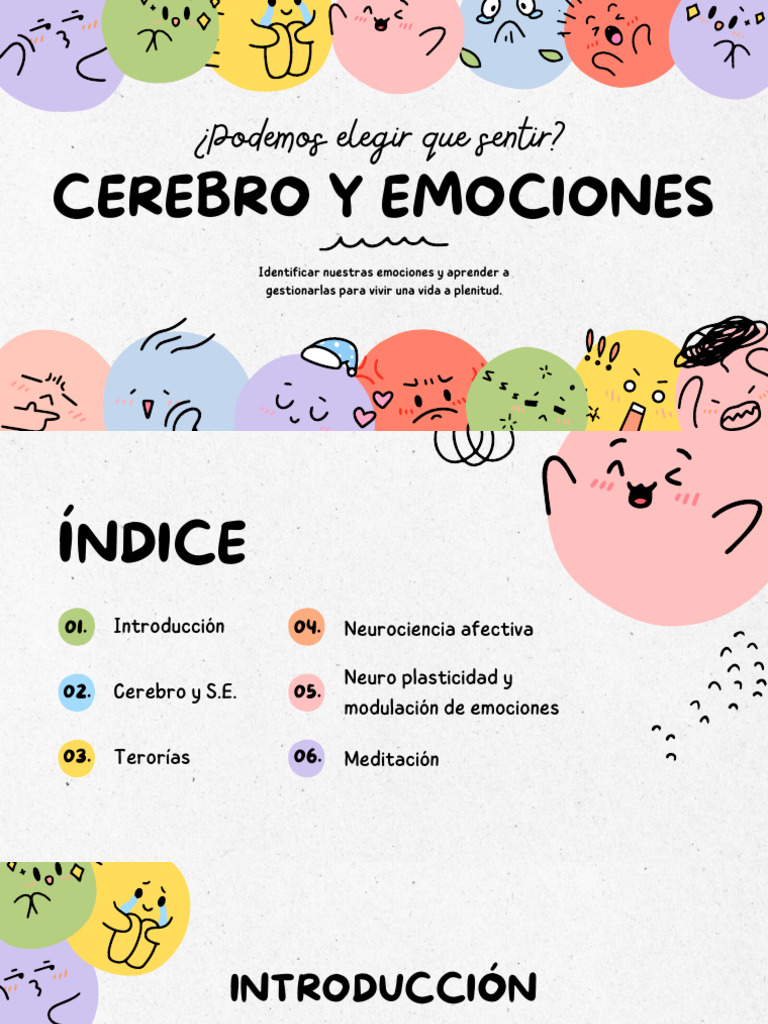 El Cerebro y Las Emociones | PDF | Las emociones | Cerebro