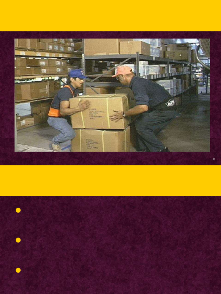 Back Safety I | PDF