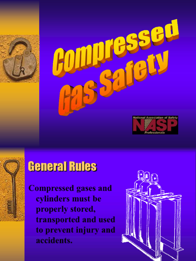 comp-gas | PDF | Gases | Safety