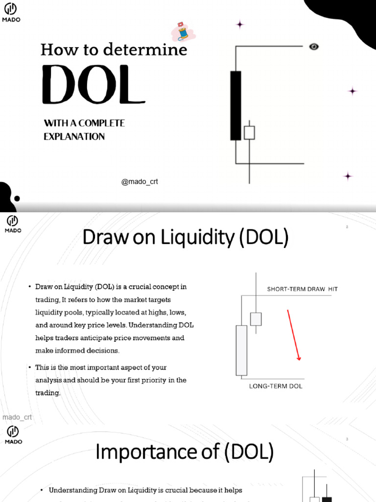 Draw On Liquidity (DOL) ) | PDF | Financial Markets | Market (Economics)