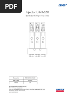 SL-1 Injector User Manual 81713/81713A | PDF | Valve | Piston