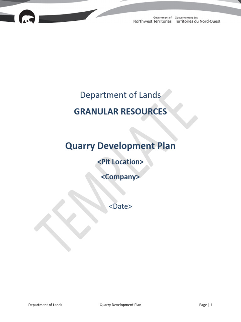quarrydevelopmentplan-0321_1 | PDF | Mining | Weathering