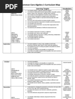 Plank Algebra 1 Curriculum Map