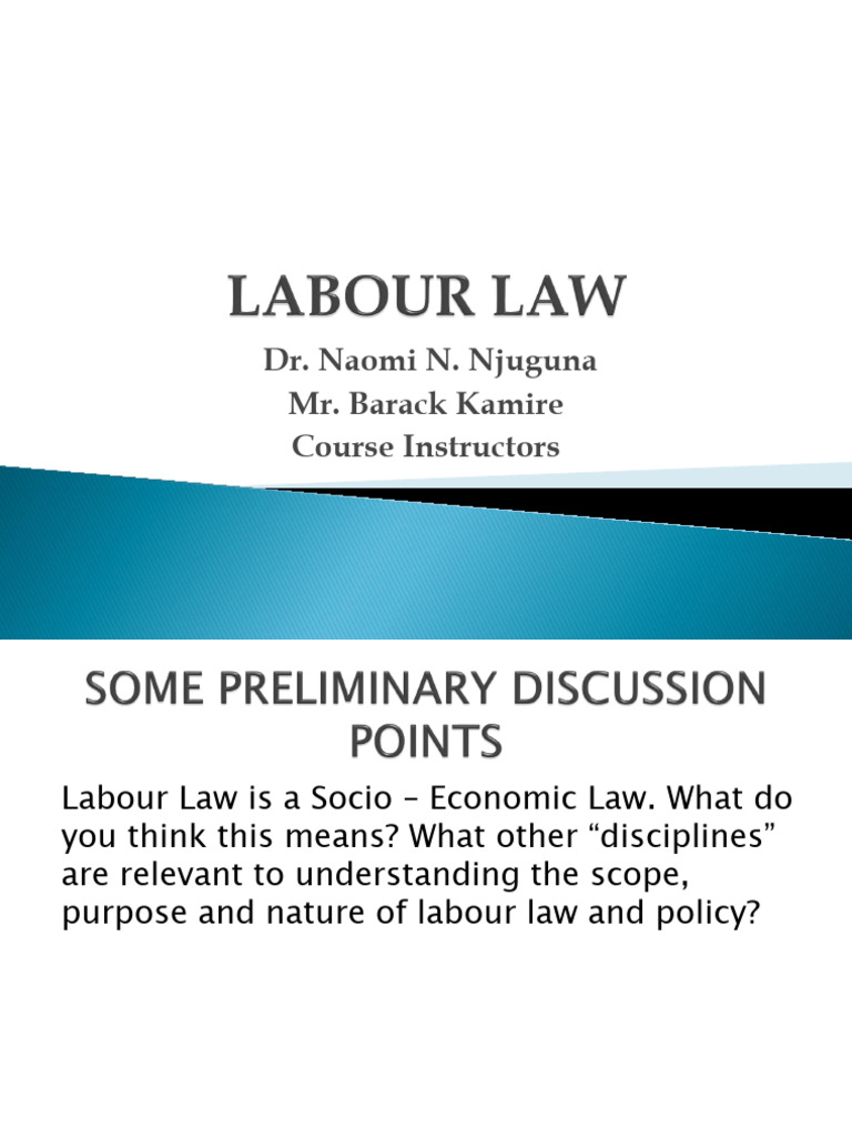 Economic Foundations of Labour Law | PDF | Market (Economics) | Free Market