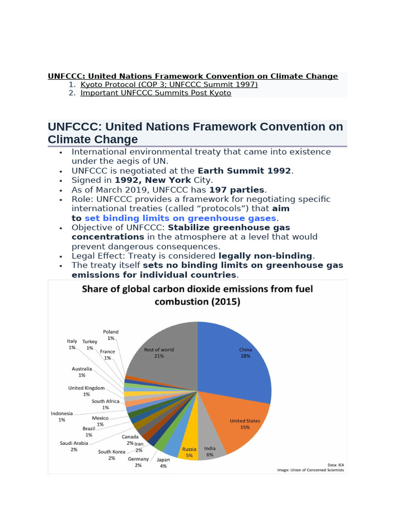 Kyoto Protocol & PIB COP26 | PDF | Kyoto Protocol | United Nations ...