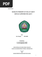 Download Appendisitis akut by Hari Subagiyo SN101001497 doc pdf