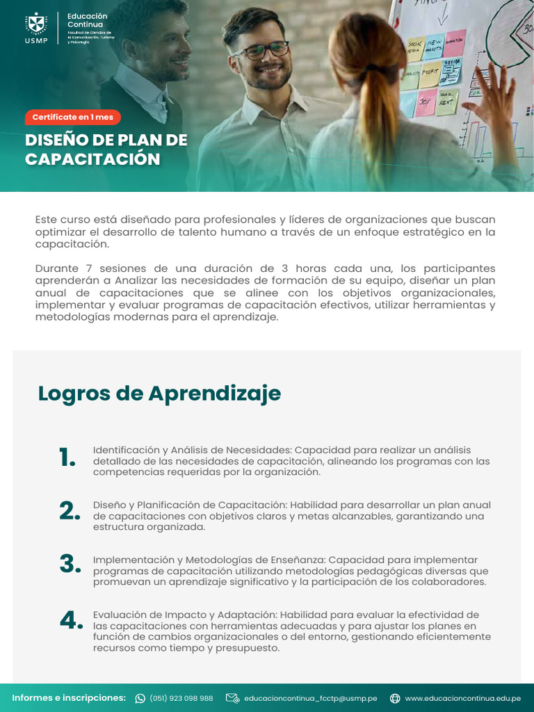 Diseño de Plan de Capacitación | PDF | Evaluación | Aprendizaje