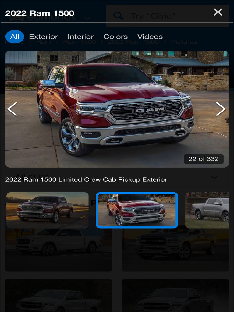2022 Ram 1500 Pictures - 332 Photos Edmunds | PDF