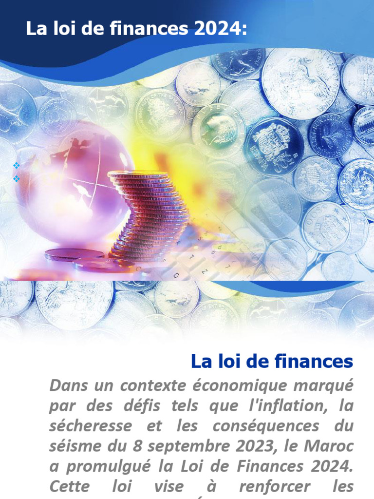Présentation de La Loi de Finance 2004 | PDF | Taxe sur la valeur ...