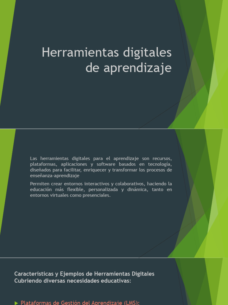 Actividad Herramientas Digitales de Aprendizaje | PDF