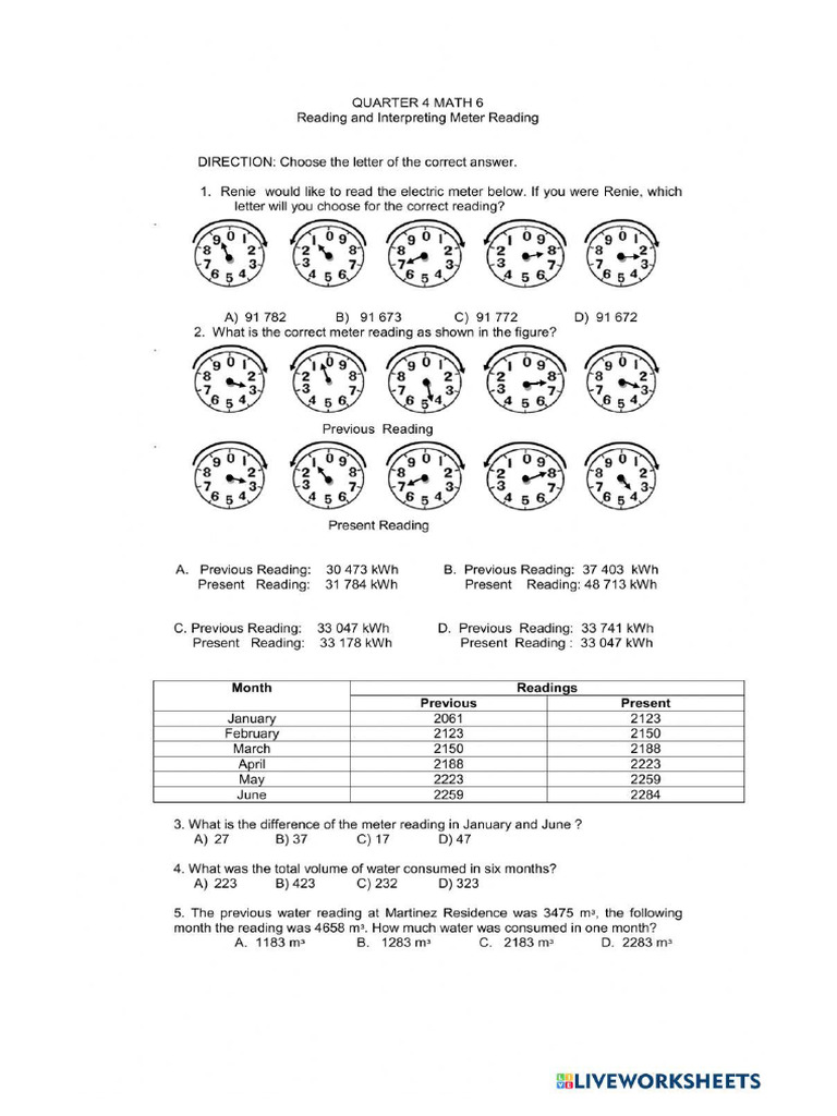 Worksheet 1969593 | PDF