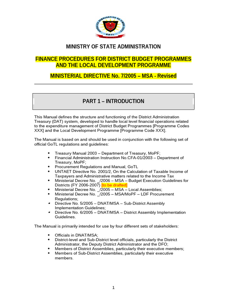 Finance Regulation_revised 06 | PDF | Banks | Expense