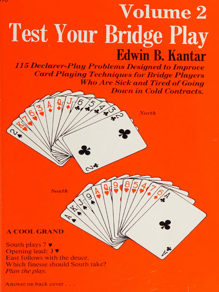 Test Your Bridge Play Volume2 | PDF | Contract Bridge | Playing Cards