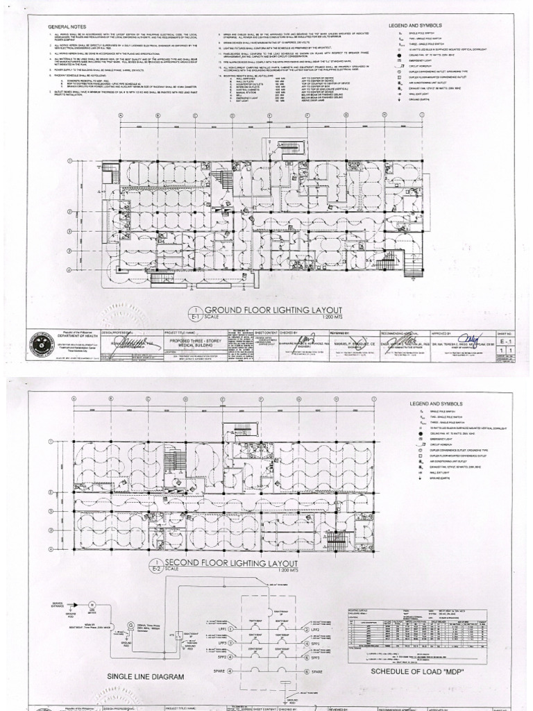 9.13 Medical - Electrical Plan - Doh TTRC Bac | PDF