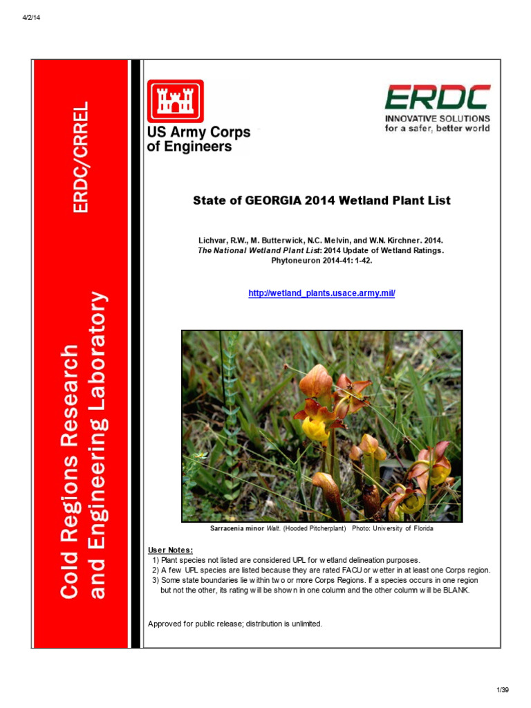 2014 Georgia plant list | PDF | Watermelon | Plants