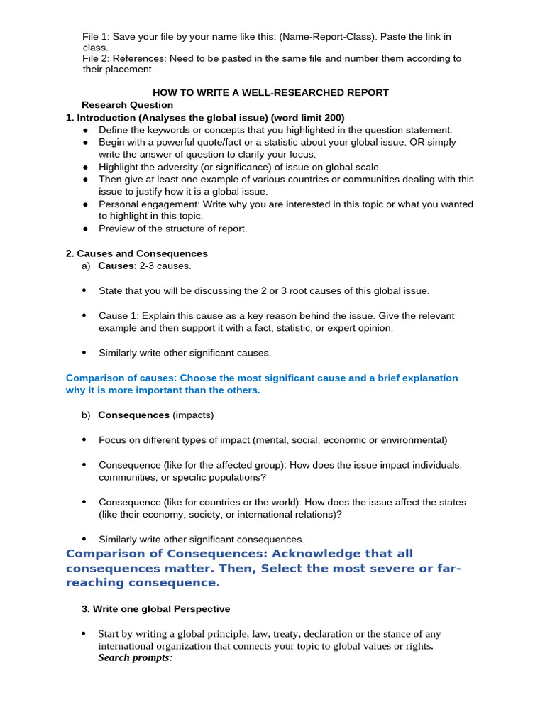 How To Write Each Paragraph of IR | PDF | Cost Of Living | Migrant Worker