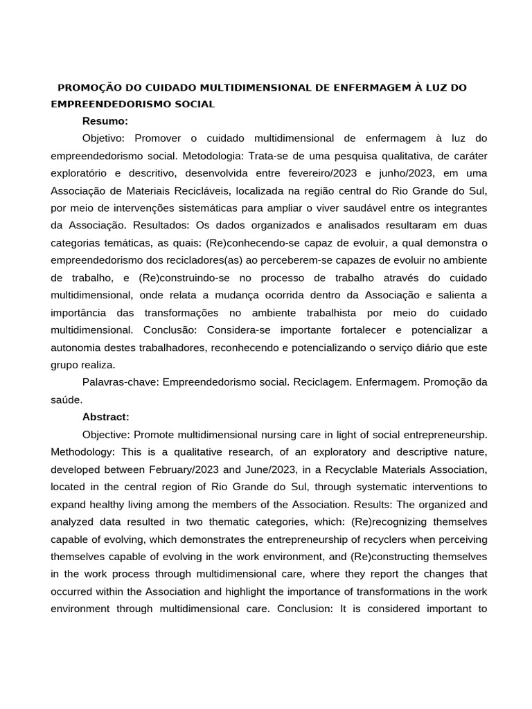 Metodologia Cientifica Um Resumo Das Normas Da Abnt | PDF ...