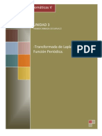 3.11 Trasformada de Laplace de Una Función Periódica.