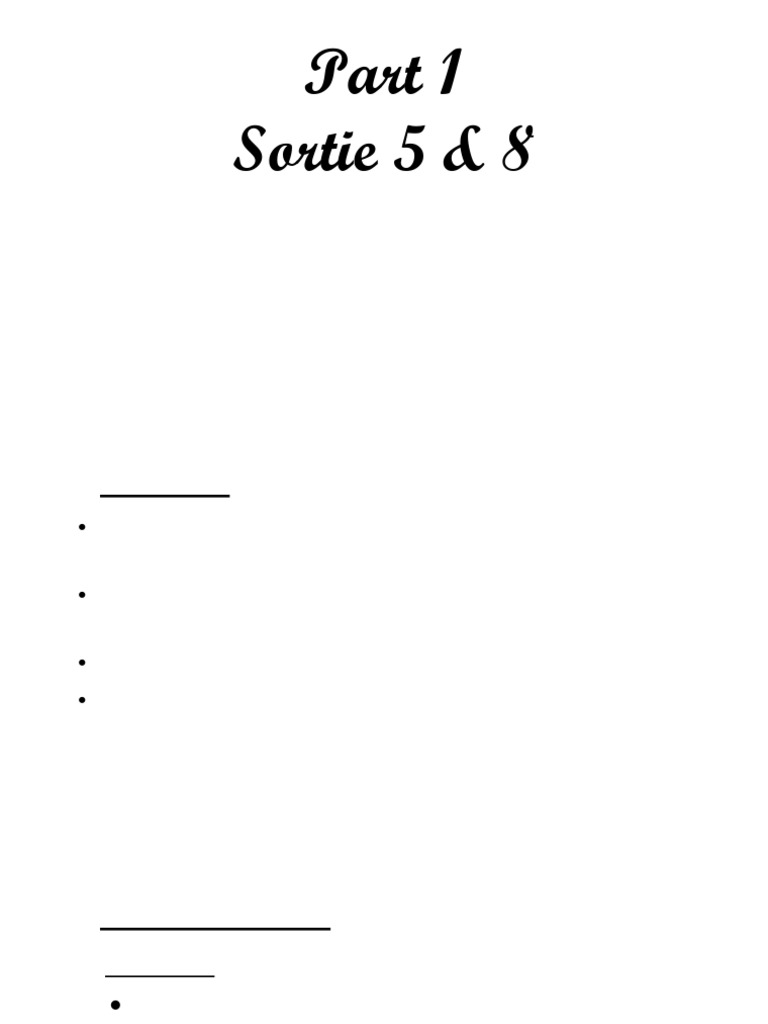 Part 1 - Sortie 5 n 8 - CnD | PDF | Flap (Aeronautics) | Flight