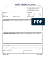 Employee Evaluation Form