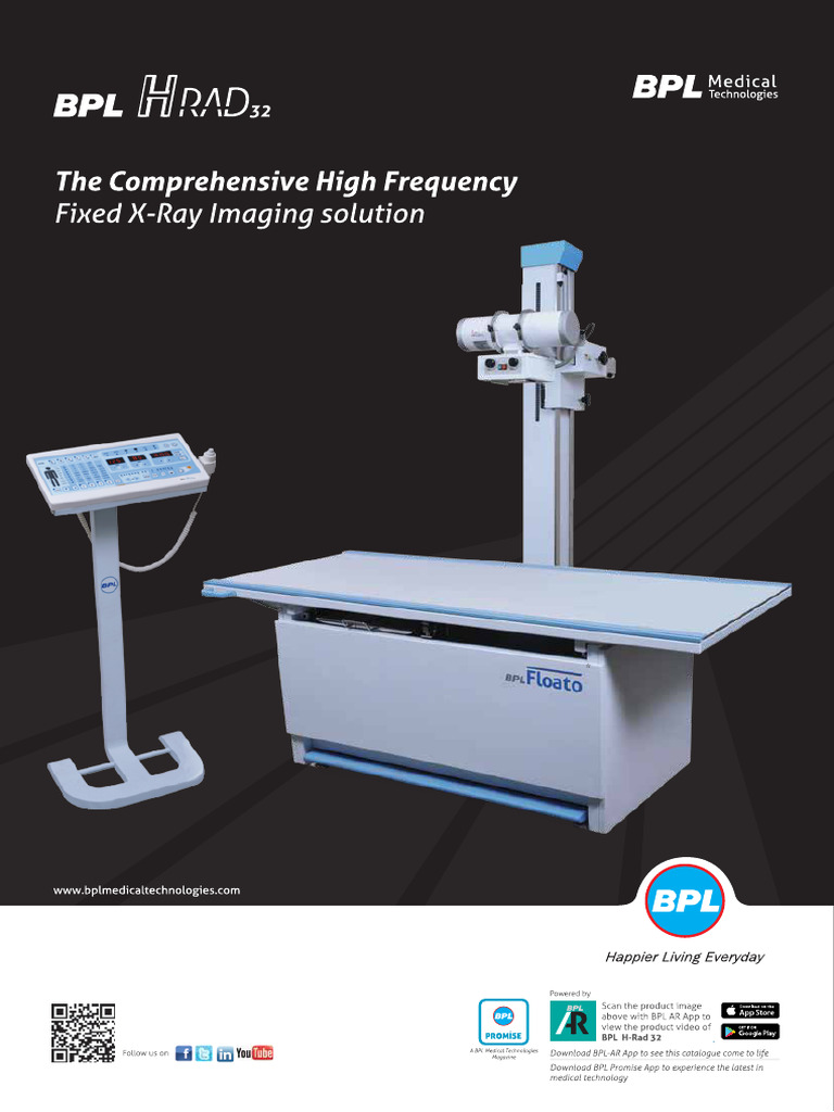 Bpl h Rad 32 Fixed x Ray Machine | PDF