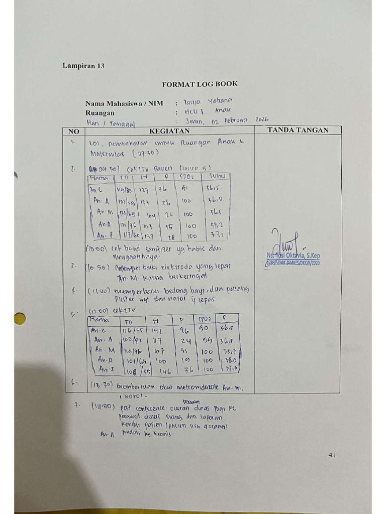 Logbook | PDF
