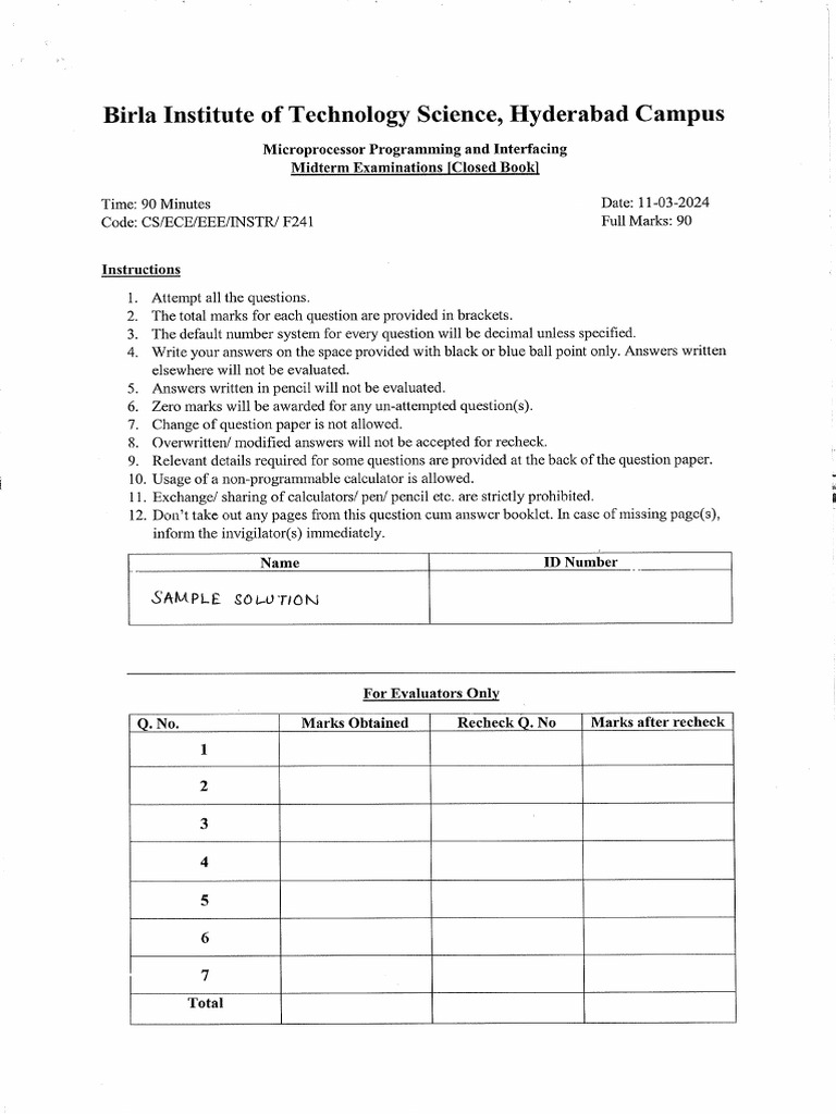 Midsem | PDF