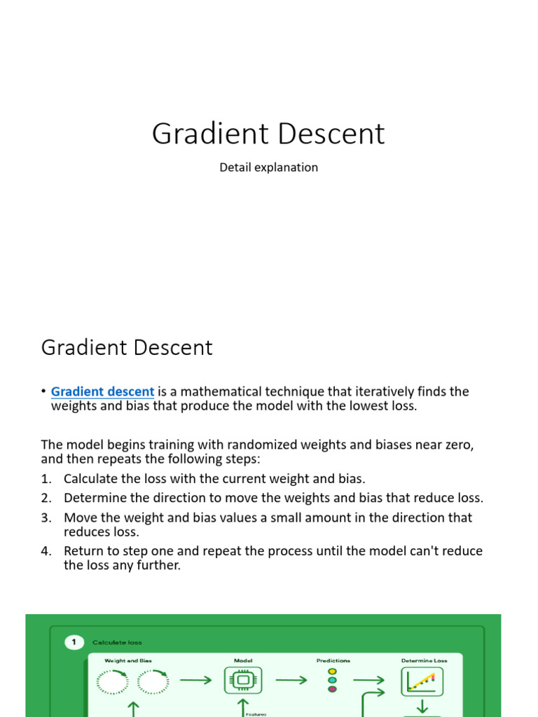 Week 2-Gradient Descent | PDF | Applied Mathematics | Algorithms
