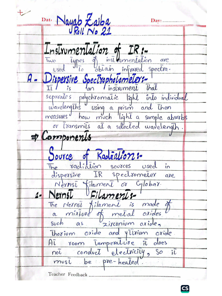 Instrumentation of IR | PDF
