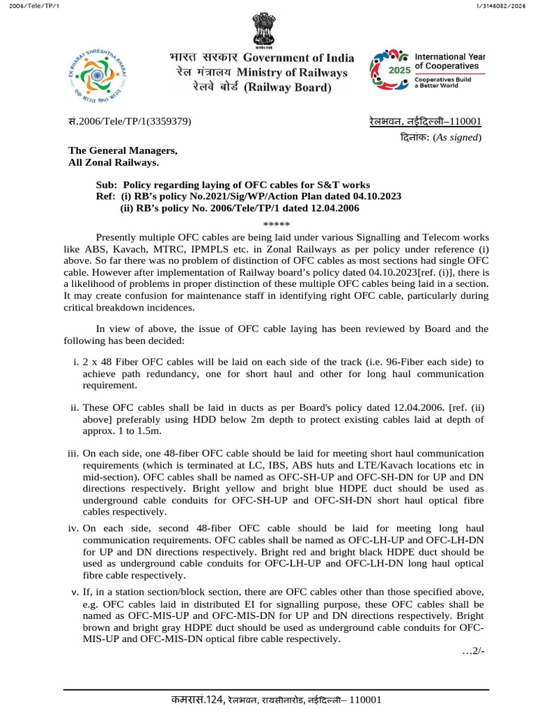 OFC Letter 02.01.2026 | PDF