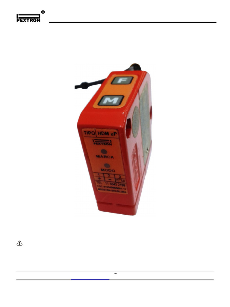 HDM Upv302r03 | PDF | Diodo emissor de luz | Automação