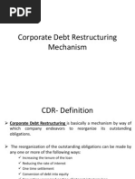 Corporate Debt Restructuring