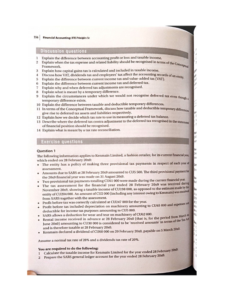 Discussion and Exercise Questions From Textbook (1) | PDF
