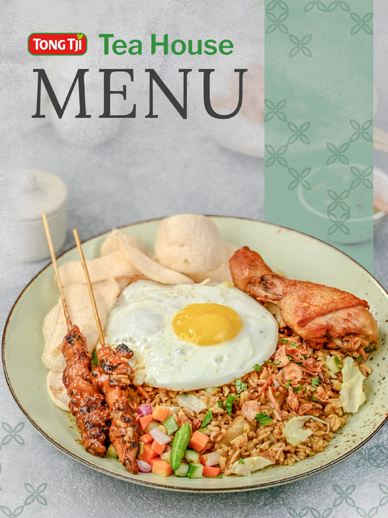 Buku Menu Tong Tji Tea House-1 | PDF