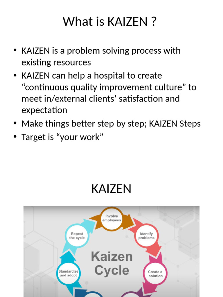 KAIZEN | PDF