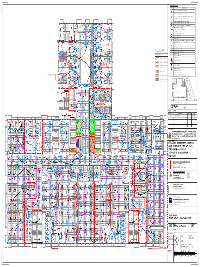 BMC SNH 8 F Mep Lighting Layout r0 210725-Lighting | PDF | Light ...