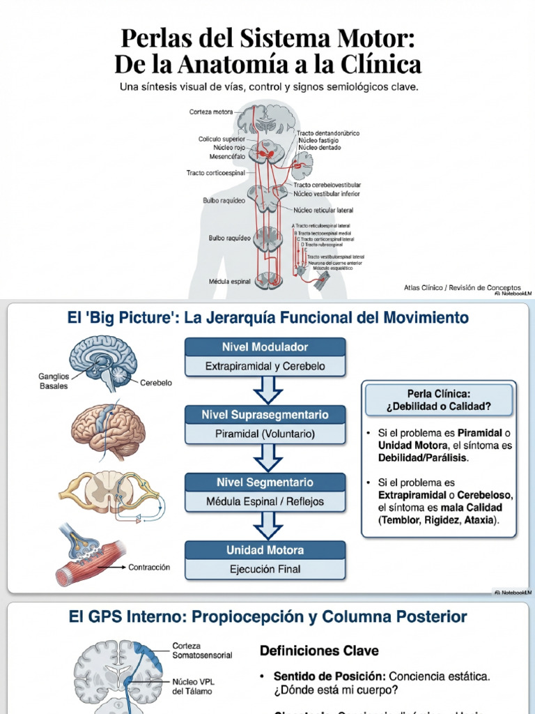Motor System Clinical Pearls | PDF