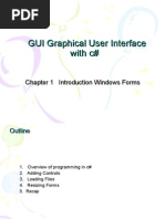 GUI Graphical User Interface With C#