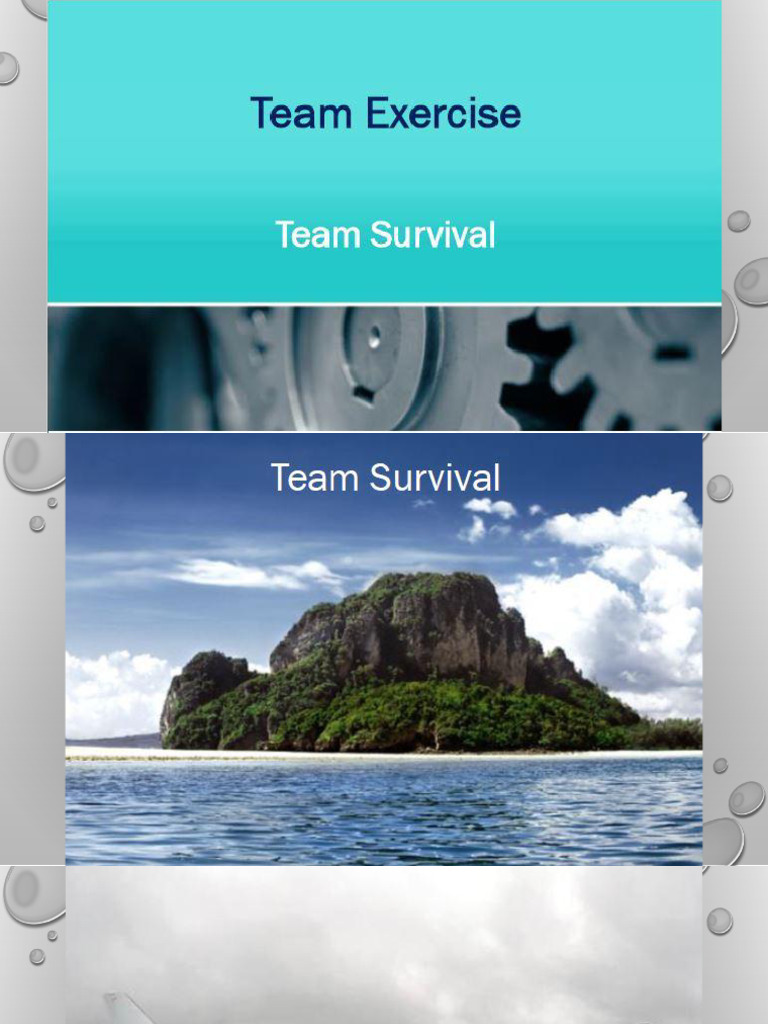 Team Survival (1) | PDF