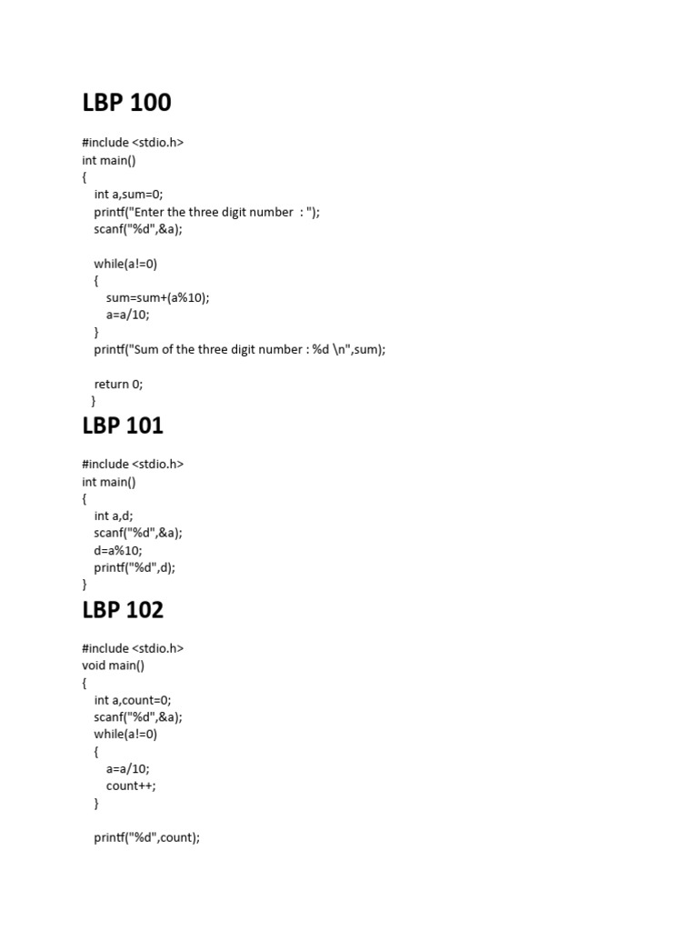 LBP | PDF | Computer Programming | Computing