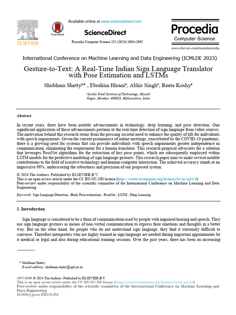 sign2 | PDF | Deep Learning | Sign Language