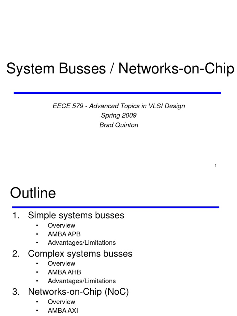 Ahb Apb Axi | PDF