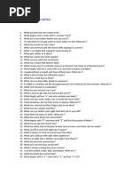 Sphinx Riddles and Their Answers | PDF