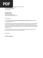 Application Letter BFP Sample | PDF