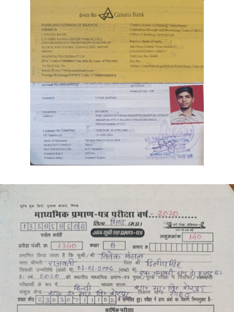 Vivek Bansal Documents | PDF