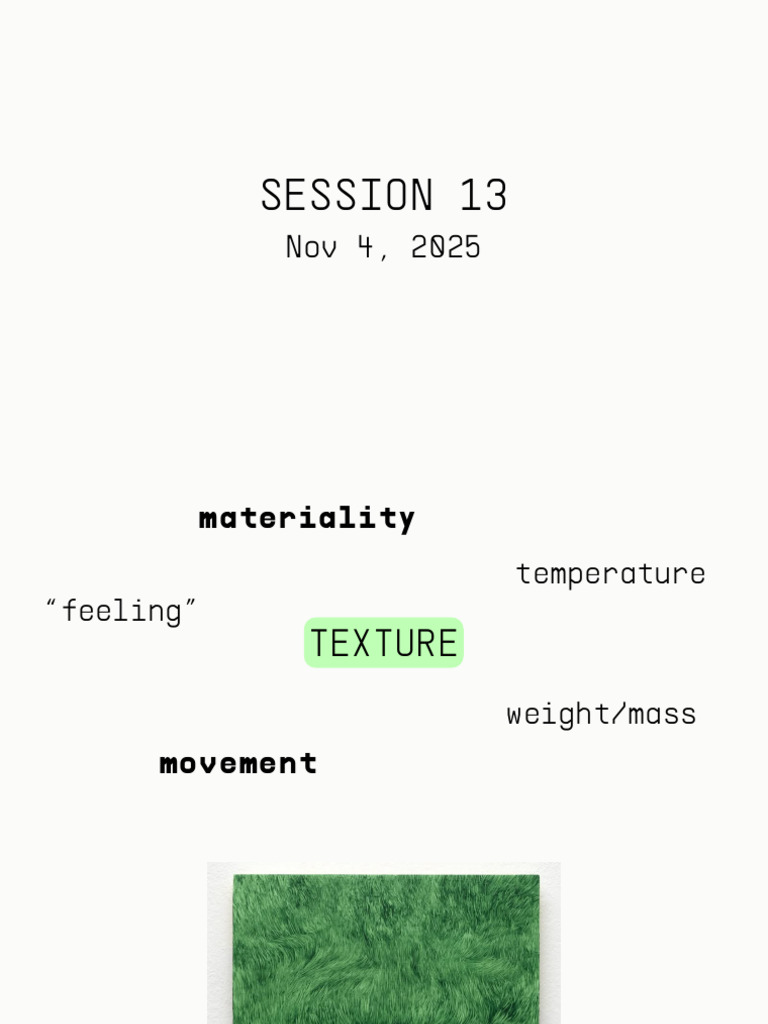 Drawing Module - Texture | PDF
