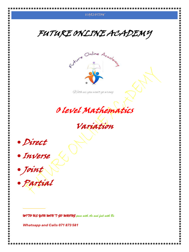 Variation | PDF